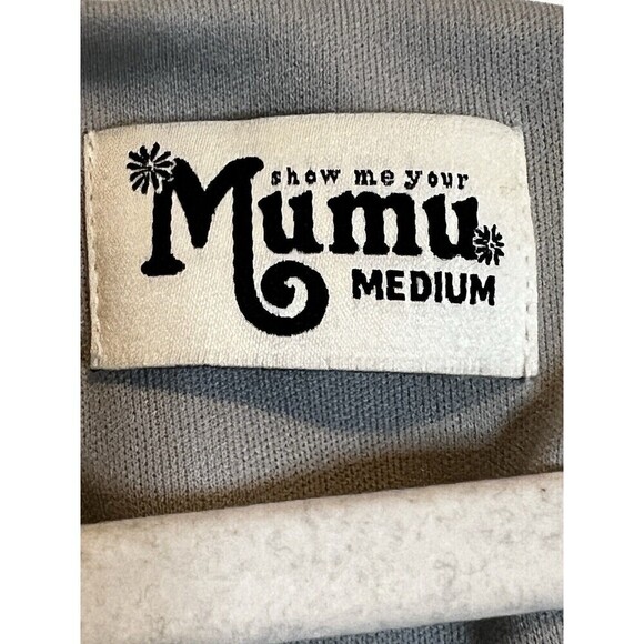 Show Me Your Mumu Sophia Wrap Maxi Dress Lily Showers Feminine Flutter Sleeves M - Picture 6 of 8